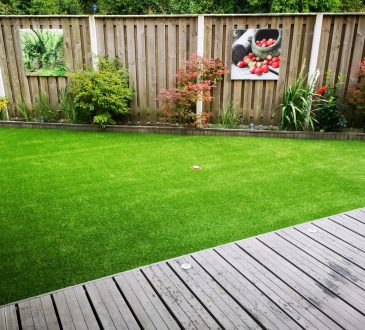 gekochte kunstgrasmat zelf leggen